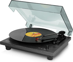 Lenco Platenspeler - Ingebouwde Speakers - Auto-stop - LS-10BK - Zwart •