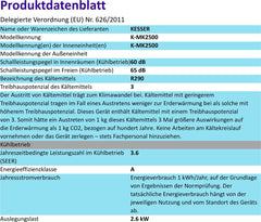 KESSER® 4in1 Mobiele airconditioning - Luchtontvochtiger - Wit •