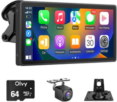Carplay Scherm - Android & Apple - Achteruitrijcamera - Navigatiesysteem - Olvy •