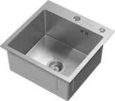 Spoelbak - Wasbak - Keuken - 45x45 cm - RVS - ML-Design