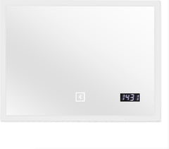 Badkamerspiegel met verlichting - Wandspiegel - 80x60 cm - Aquamarin