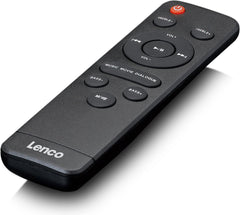 Lenco SBW-801BK - Soundbar voor TV - Met Subwoofer - Bluetooth - Zwart •