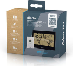Weerstation - Binnen en buiten - Met buitensensor - Draadloos - Alecto WS-2300 •