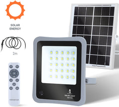 Solar wandlamp buiten - Tuinverlichting - Buitenverlichting - Grijs - Aigostar •