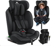 KIDIZ® Autostoeltje - 5-punts veiligheidsgordel - Zwart
