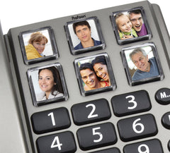 Profoon TX-560 Big Button Telefoon - Bel direct je meest dierbare en met Geluidsversterking (24dB) •