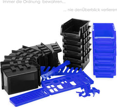 MASKO® Gereedschapswand - 45-delig - Inc. Haken - Blauw
