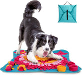 Nobleza Snuffelmat hond - honden speelmat - hondenspeelgoed - fleece - snackmat - 70 x 70 cm