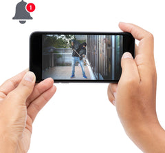 Bewakingscamera voor buiten - Beveiligingscamera draadloos - Wit - Alecto •