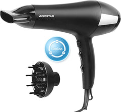 Fohn - Haardroger - Ionische Föhn - 2400W - Zwart •