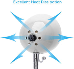 Tafellamp - Bureaulamp - Tafellamp slaapkamer - Wit - Aigostar