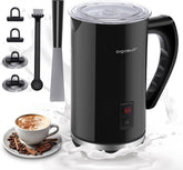 Melkopschuimer elektrisch - 3-in-1 - Melkklopper - 240 ML - Zwart - Aigostar