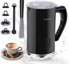 Melkopschuimer elektrisch - 3-in-1 - Melkklopper - 240 ML - Zwart - Aigostar •
