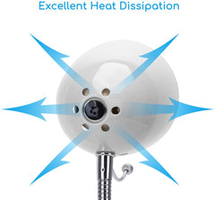 Tafellamp - Bureaulamp - Leeslamp - Wit - Aigostar