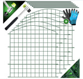 Schapenhek - Vijverhekwerk - Tuinhek - 5 Stuks - Groen - KESSER®