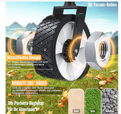 KESSER® Bolderkar - Opvouwbaar - Bolderwagen - Antraciet