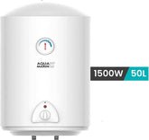 Aquamarin® Warmwaterboiler, elektrisch, 50 l opslag, energiebesparend, 1500 W verwarmingsvermogen, max. 75 °C, thermometer, veiligheidsventiel, magnesiumanode - boiler, warmwaterboiler, waterboiler