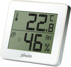 Alecto WS-55 - Thermometer & hygrometer voor binnen - Wit •