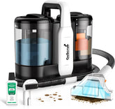 GoScrub® Professionele Tapijtreiniger – Vlekkenreiniger & Bank Reiniger – Voor Bank, Auto, Matras – Inclusief Schoonmaakmiddel – Reinigingsmachine - Zetelreiniger •