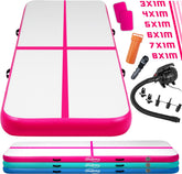 Airtrack - Turnmat - Fitnessmat - 3M - Roze - Physionics®