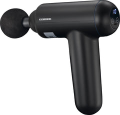 Melissa Massage Pistool - Massage Gun - Oplaadbaar via USB - LED display - 4 Massagekoppen inbegrepen - Massagepistool 16770048 - Zwart •