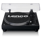 Lenco Platenspeler - Direct drive - USB naar PC encoding - L-3818BK - Zwart •