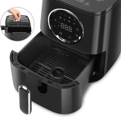 Airfryer - heteluchtfriteuse - 4.5L - 1400W - Zwart