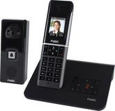 Huistelefoon senioren - Senioren telefoon - Vaste lijn - Zwart - Fysic FX-6107 •