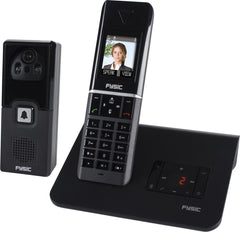 Huistelefoon senioren - Senioren telefoon - Vaste lijn - Zwart - Fysic FX-6107 •