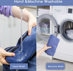 Hondenbadjas - Badjas hond - Ruglengte 75 cm - XL - Blauw - Nobleza •