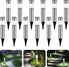 Solar Tuinverlichting - Buitenverlichting - Zonneenergie - Zilver - Aigostar •