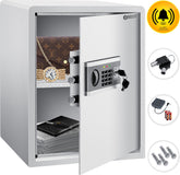KESSER® Elektronische Kluis met cijferslot - 40x50x40cm - Zilver •