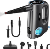 Handstoomreiniger – Touchscreen - Stoomreiniger & Handstomer – Steam Cleaner - Vlekkenreiniger – Tapijtreiniger – Voor Badkamer, Keuken, Bank & Meubels - Olvy