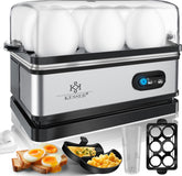 KESSER® Eierkoker - 6 Eieren - 400W - BPA-vrij - Zilver