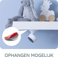 Babyfoon met Camera en App - Wit - SMARTBABY5 - Alecto •