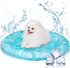 Nobleza Koelmat voor honden en katten - 62x62cm - Blauw •