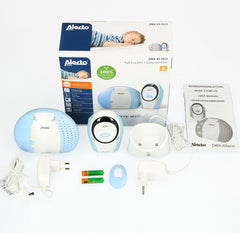 Alecto DBX-85 ECO - Babyfoon op afstand - Wit/Blauw