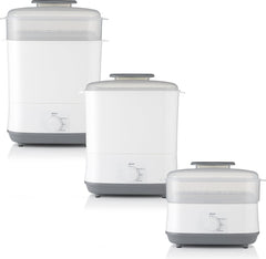 Alecto BF55 - Elektrische Stoomsterilisator met Droogfunctie - Wit •