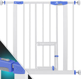 KIDIZ® Traphekje zonder boren - Veiligheidshekje - 74-87cm - Blauw