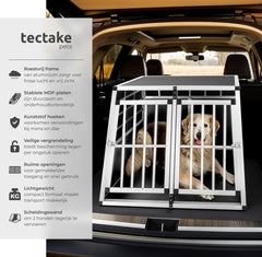 Autobench - Hondenbench - Hondentransportbench - 97x90x69,5 cm - Tectake® •