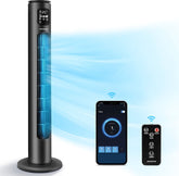 Torenventilator - Fluisterstil - Oscillatie - Zwart - Aigostar