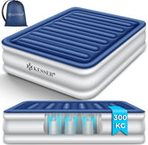 Luchtbed - 2 Persoons - Luchtmatras met pomp - Opblaasbed - Wit - KESSER®