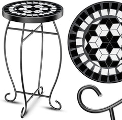 KESSER® Mozaïek Tuintafel - Bijzettafel - Balkontafel - Tetragon