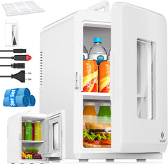 KESSER® Mini-koelkast - 15 Liter - 5-65°C - Wit •