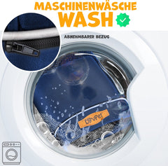 Hondenmand Orthopedisch - Hondenkussen - Hondenbed - Blauw - 106x80 cm - LovPet®