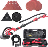 AREBOS Schuurmachine - Langnek Schuurmachine - Wandschuurmachine - Plafondschuurmachine - 710W - 225 mm