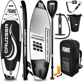 Sup Board - Opblaasbaar Paddle Board - 130 kg - Zwart - RE: SPORT