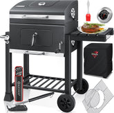 KESSER® XL Houtskoolbarbecue - RVS - BBQ - Antraciet