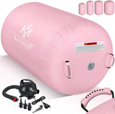 KESSER® Airtrack Turnmat - Gymnastiek Rol - 120x90cm - Roze