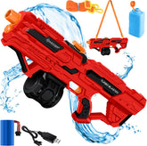 Waterpistool - Zwwer krachtig - Bereik 8 meter - Rood - KESSER®